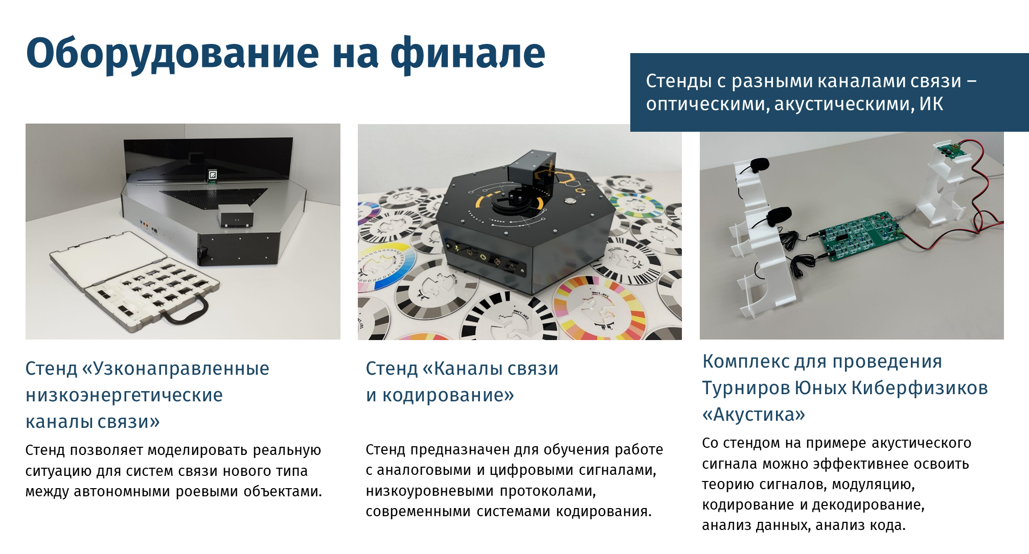 Оборудование на ТБС